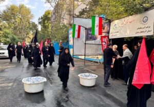 برپایی موکب «آقای شهید» در مسیر آیین تشییع و وداع با پیکر مطهر رهبر شهید