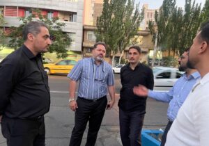 بهسازی معابر میدان فردوس توسط شهرداری منطقه ۲
