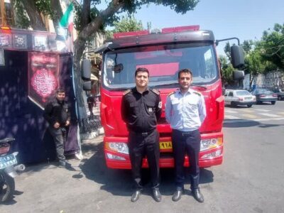 آتش‌نشانی تبریز با آمادگی کامل، ایمنی مراسم تشییع پیکر امام شهید را تأمین کرد
