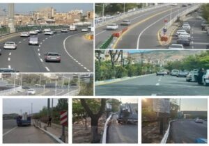 اجرای ۲۹۰ هزار و ۶۰۰ متر خط کشی محوری، نرده گذاری و تهیه و نصب گاردریل از اول سال جاری در سطح معابر منطقه یک