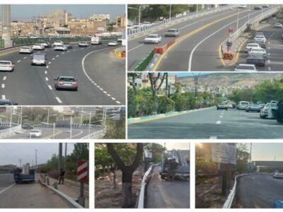 اجرای ۲۹۰ هزار و ۶۰۰ متر خط کشی محوری، نرده گذاری و تهیه و نصب گاردریل از اول سال جاری در سطح معابر منطقه یک