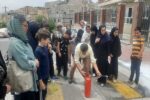 برگزاری کارگاه آموزش استفاده از کپسول آتشنشانی ویژه بانوان و کودکان در فرهنگسرای شهدای لاله عباسی