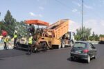 آسفالتریزی اساسی جاده ترانزیتی تبریز-مرند با بیش از ۱۰ هزار تن آسفالت