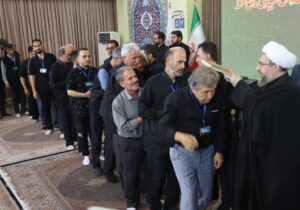 مراسم بدرقه خادمین موکب جنت الحسین (ع) شهرداری تبریز برگزار شد