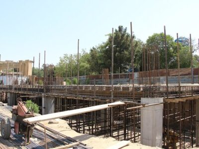 تداوم اجرای پروژه مرکز اداری و خدماتی سبزه میدان در راستای ارتقای خدمات شهری