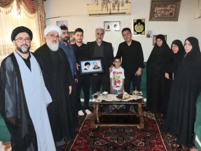 دیدار شهردار تبریز با خانواده معظم شهیدان والامقام «علی حسین و رحمان پارسای خطیبی» و «روح الله اکبری»