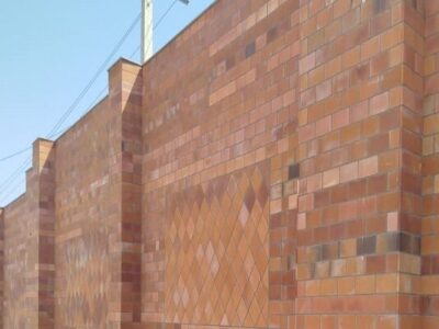 نماکاری محوطه داخلی پارک شهربانو توسط شهرداری منطقه ۲