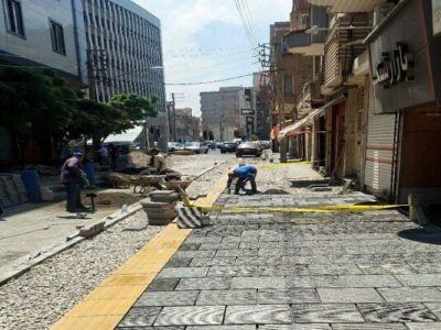 سنگفرش کوی مستشار در آستانه بهره‌برداری؛ پیشرفت پروژه به ۹۰ درصد رسید