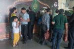 برپایی موکب و ایستگاه صلواتی در پایانه مسافربری مرکزی تبریز