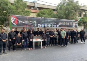 برپایی موکب "قائد شهید انقلاب"