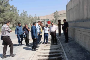 بازدید مدیر کل راه آهن استان آذربایجان شرقی از شرکت سیمان صوفیان