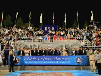 بزرگ‌ ترین مجموعه ورزش ‌های ساحلی شمال‌ غرب کشور در ارس به بهره‌ برداری رسید
