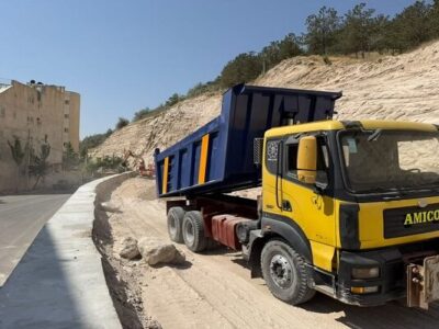 اجرای خاکبرداری محل انبوهکاری کوی قدوسی