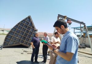 ساخت دستگاه شوتینگ سایت میانی مدیریت پسماند شهرداری تبریز به پیشرفت ۵۰ درصدی رسید