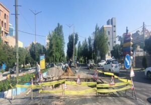 اتمام اصلاح کانال عرضی باند برگشت مسیر تندرو جاده ائل گلی