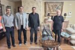 دیدار مدیران شهرداری منطقه ۲ تبریز با مادر شهید والامقام مجید احدی دودران
