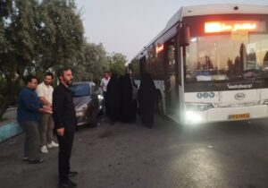 تامین ناوگان مراسم جاماندگان اربعین با ۵۴ دستگاه اتوبوس