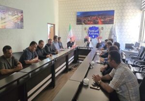 مراسم تودیع و معارفه معاون ترافیک و مدیر بازرسی شهرداری منطقه یک برگزار شد