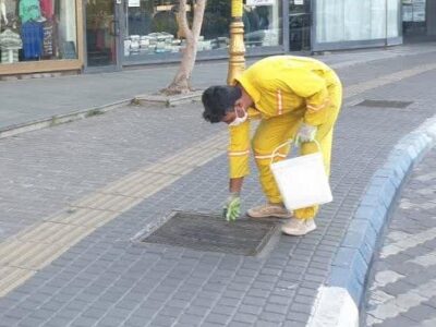 طعمهگذاری در ۲۱ معبر بافت مرکزی تبریز به منظور تامین سلامت شهروندی