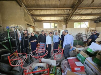 کارگاه امانی و ماشین‌آلات منطقه ۳ در مسیر ارتقای بهره‌وری و خدمات شهری