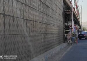 اجرای عملیات مرمت، اصلاح و بهسازی نمای پلیمری پل راه آهن