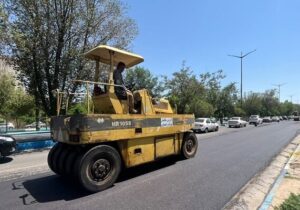 آسفالت ریزی بیش از ۱۴ هزار تنی معابر حوزه شهرداری منطقه ۲ در طول پنج ماه سالجاری