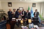 دیدار فرماندار و شهردار منطقه ۱۰ تبریز با پزشکان بیمارستان عالینسب