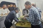 برپایی ایستگاه صلواتی در میدان ساعت تبریز