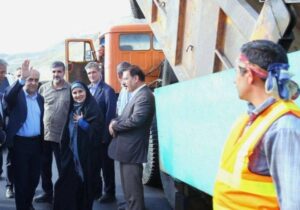 همه بازدیدهای فرزانه صادق از زنجان تا میانه و ترکمنچای و تبریز