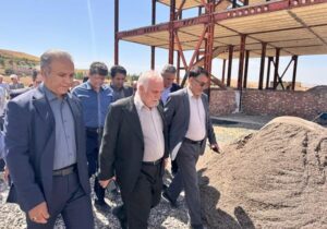 بازدید میدانی مدیرعامل آبفای آذربایجان شرقی و نماینده مردم اهر و هریس در مجلس شورای اسلامی