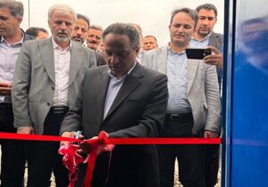 مخزن ۲ هزار مترمکعبی گروس با حضور مدیرعامل آبفای کشور به بهره‌برداری رسید