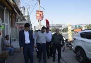 تأکید بر ارتقای خدمات محله‌محور در بازدید معاون هماهنگی و امور مناطق شهردار تبریز از پروژه‌های منطقه ۷