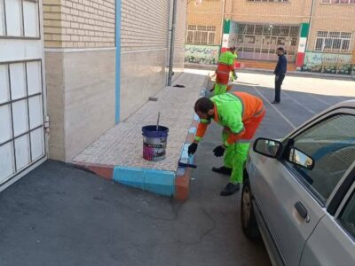 اعمال نظارت مستمر بر پاکیزگی محیط شهری در آستانه بازگشایی مدارس