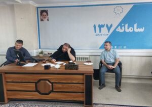 پاسخگویی مستقیم شهردار منطقه ۱۰ تبریز به مطالبات شهروندان در سامانه ۱۳۷