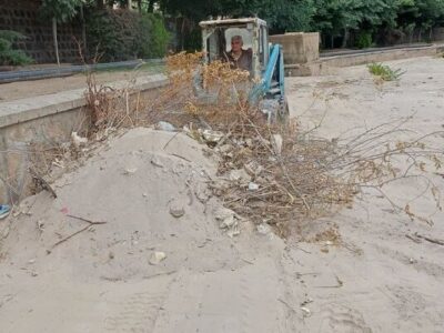 لایروبی مهرانهرود در راستای ساماندهی رودخانه مرکزی شهر