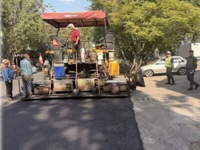 اجرای بیش از ۳۳ هزار تن آسفالت در سطح حوزه منطقه ۷ تبریز از ابتدای سال جاری