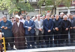 حضور پرشور بسیجیان سازمان بسیج شهرداری در همایش اقتدار ۳۱۳ هزار نفری جانفدایان آذربایجان شرقی