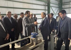 بازدید معاون مهندسی و توسعه شرکت مهندسی آب و فاضلاب کشور از روند عملیات اجرایی مدول دوم تصفیهخانه فاضلاب تبریز