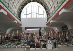 پیشرفت فیزیکی ۴۰ درصدی همسطح سازی مزار گلزار شهدای وادی رحمت