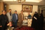 تجلیل شهردار منطقه ۷ تبریز از جانباز سرافراز جبرئیل مرادخانی و همسر فداکار وی به مناسبت روز پرستار