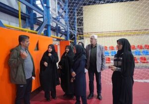 بازدید مدیرکل امور بانوان و خانوده شهرداری تبریز از سالن ورزشی بانوان در فرهنگسرای الغدیر