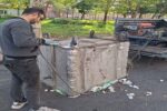 مرمت و بهسازی باکس های زباله سطح حوزه شهرداری منطقه ۲